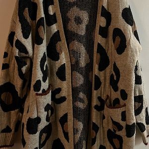 3X Jodifl cheetah print print duster. Worn only a couple times.